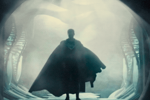 Superman Coming Out With His Suit From Ship GIF