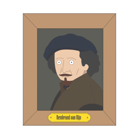 Rembrandt Sticker