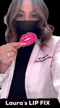 Aesthetic Medicine Lips Sticker by LaEsquinaDeValentina for iOS & Android