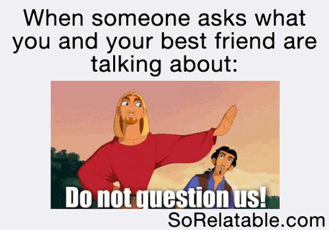 Funny-friendship-quotes GIFs - Get the best GIF on GIPHY