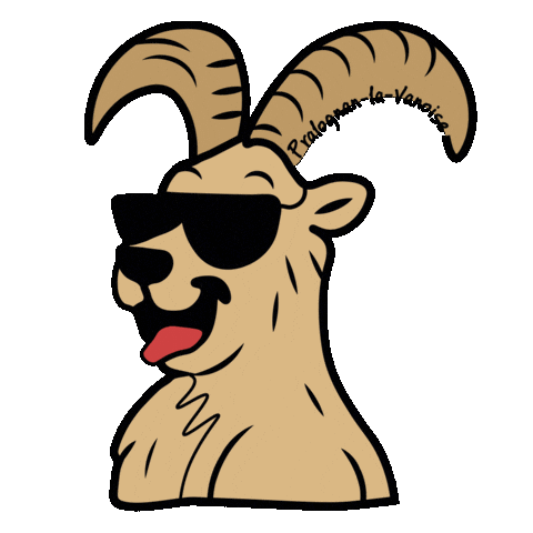 Bouquetin Vanoise Sticker by Pralognan-la-Vanoise