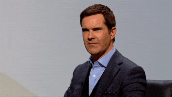 Jimmy Carr Reaction GIF by The QI Elves