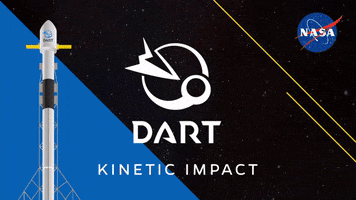 JHUAPL dart asteroid jhuapl dart mission GIF