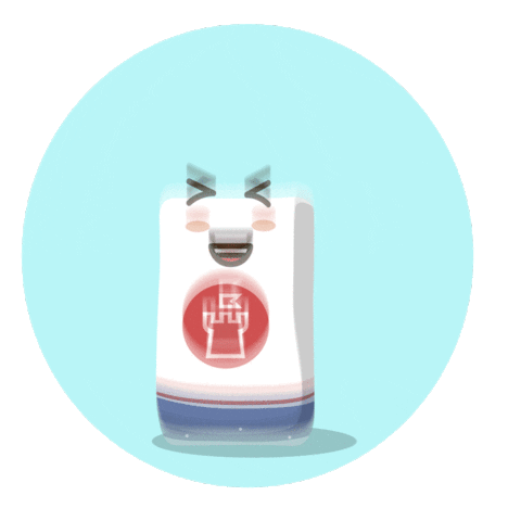 Happy Joy Sticker by Arroz Nomen