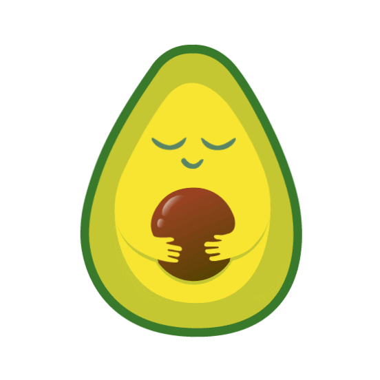 Avocado Sticker by Palta Buena
