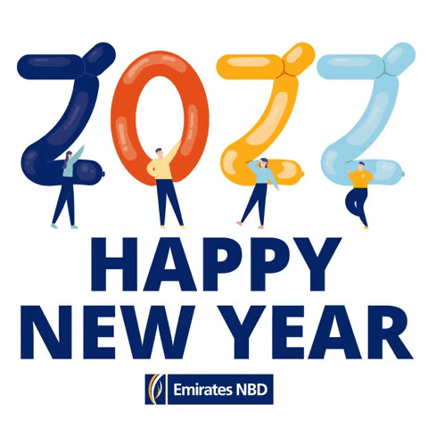 New Year Fireworks GIF by EmiratesNBD