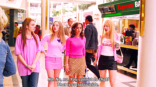 mean girls suicide GIF