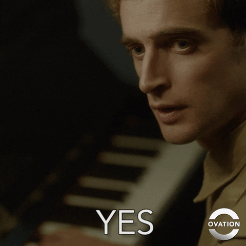 X Company Yes GIF by Ovation TV