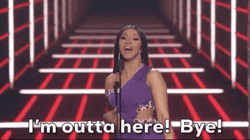 cardi b goodbye GIF by Billboard Music Awards