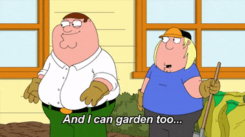 Garden GIF by Family Guy