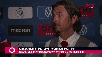 OneSoccer laughing cavalry fc tommy wheeldon jr GIF