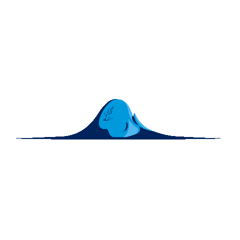 Água Pedra Azul Sticker