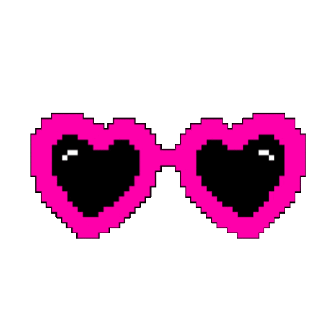 Happy Pixel Sticker