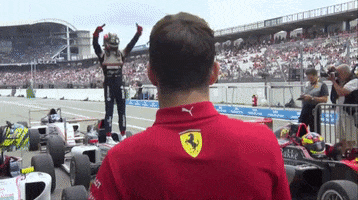 Charles Leclerc Hug GIF by Formula 1