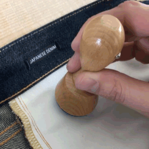 dutchdenimrepair jeans sewing denim repair GIF