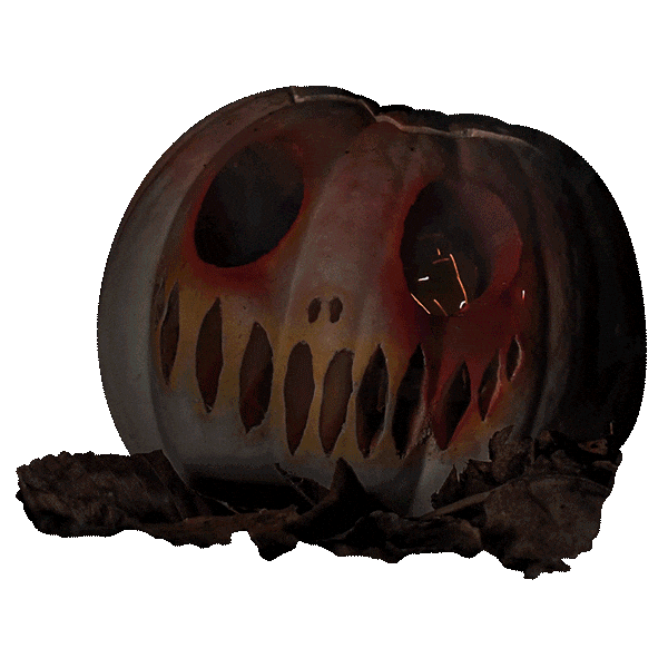 Jack O Lantern Halloween Sticker by Hunter Preston