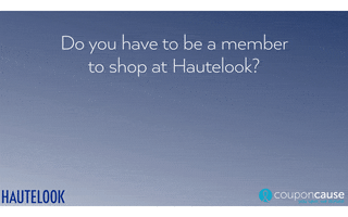 Faq Hautelook GIF by Coupon Cause