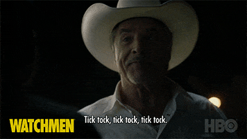 Its Time Wink GIF by Watchmen HBO
