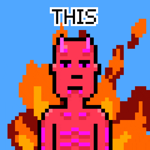 Pixel Art This Is Fine GIF by FAHQ®