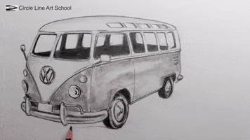 Drawing Draw GIF by Circle Line Art School