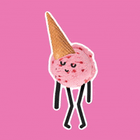 Happy Ice Cream GIF by GIPHY Studios Originals