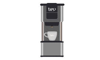 Coffee Cafe Sticker by TRES
