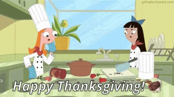 thanksgiving happy thanksgiving phineas and ferb GIF