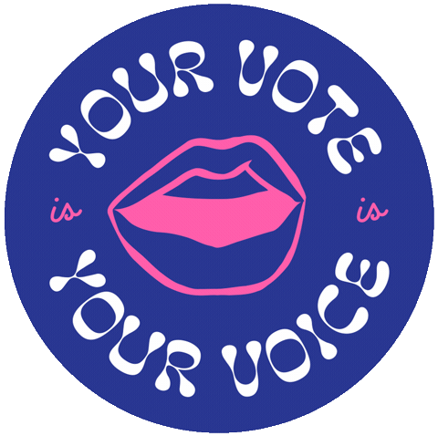 Vote Sticker by marketstreetlynnfield