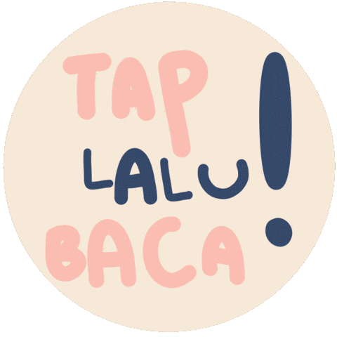 Tap Baca Sticker