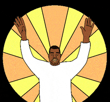 Kanye West Easter GIF by Bianca Bosso