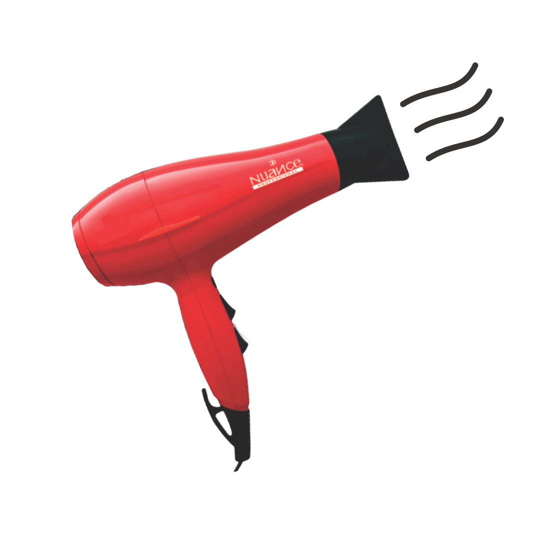 Hair Dryer Sticker by Nuance Professional for iOS & Android GIPHY