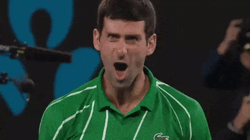 Novak Djokovic Sport GIF by Australian Open