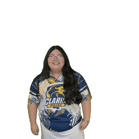 Clarke Pride Sticker by Clarke University