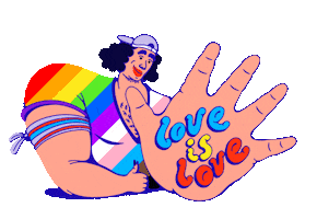 Rainbow Pride Sticker by Playbook