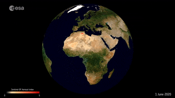 Atlantic Ocean Earth GIF by European Space Agency - ESA