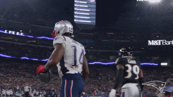 Over There Football GIF by New England Patriots