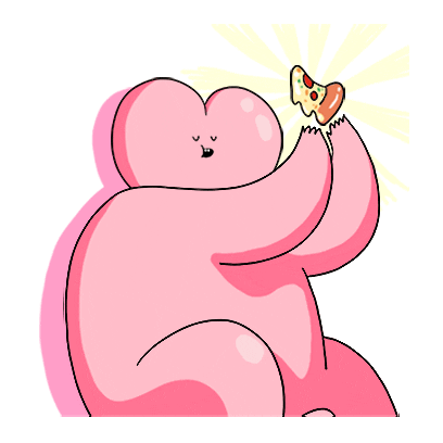 Pizza Sticker