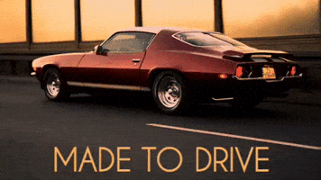 Musclecar Rolling GIF