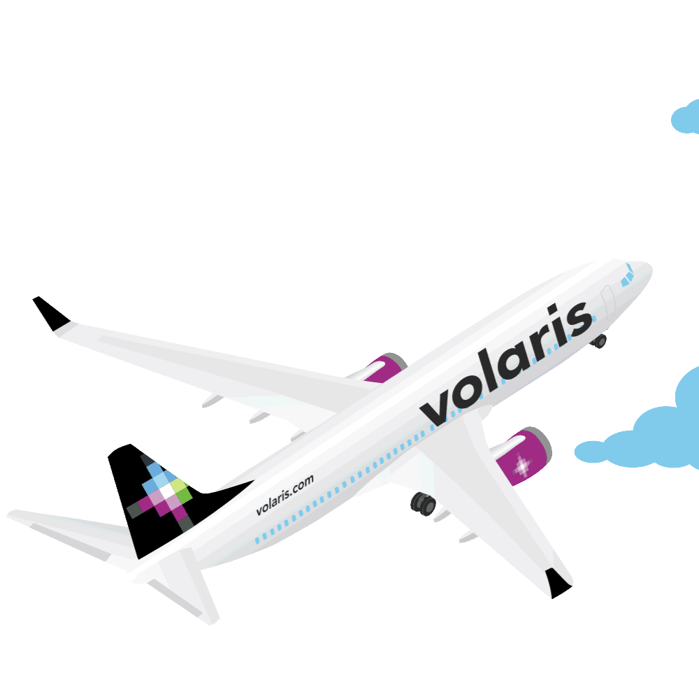 Travel Sky Sticker by Volaris for iOS & Android | GIPHY