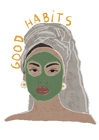 Habits Skin Lab Sticker