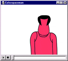 Colorspaceman GIF by WAO