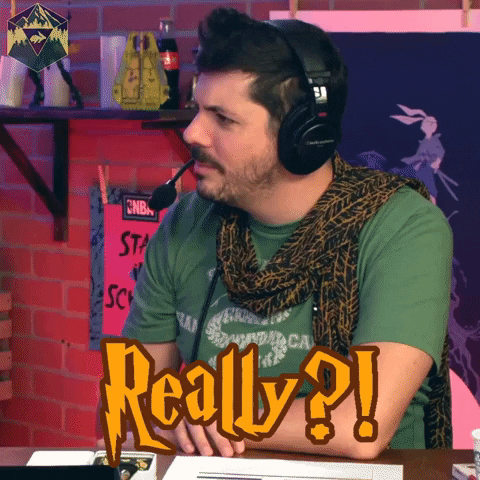 Harry Potter Reaction GIF by Hyper RPG
