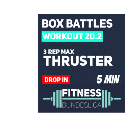 Workout Sticker by Fitness Bundesliga