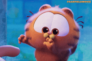 Garfield Movie Window GIF by Sony Pictures
