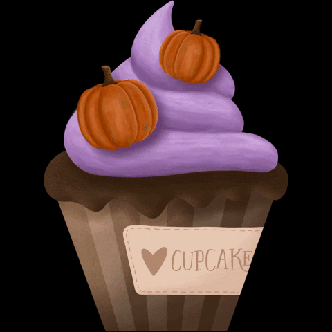 Pumpkin Cupcake GIF