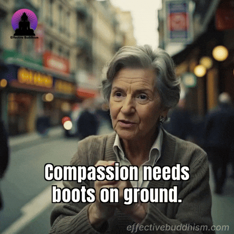 Boots Help GIF by Effective Buddhism