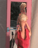 stop motion barbie GIF