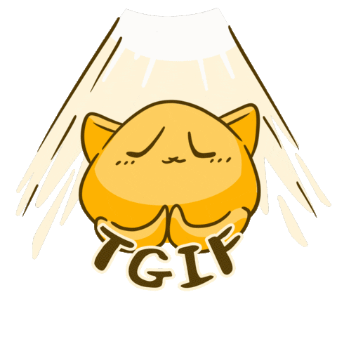 Happy Thank God Sticker by The_Tank