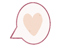 Heart Cartoon Sticker by Alex and Inki