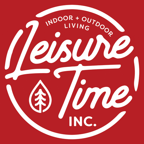 leisuretimeinc logo red brand branding GIF